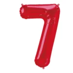 Number 7 foil balloon - Image 6