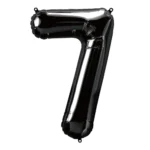 Number 7 foil balloon - Image 2