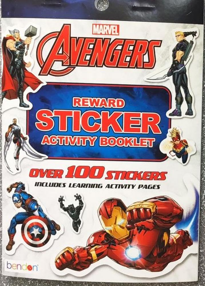 Avengers sticker activity booklet-1.29 Avengers booklet - Image 1