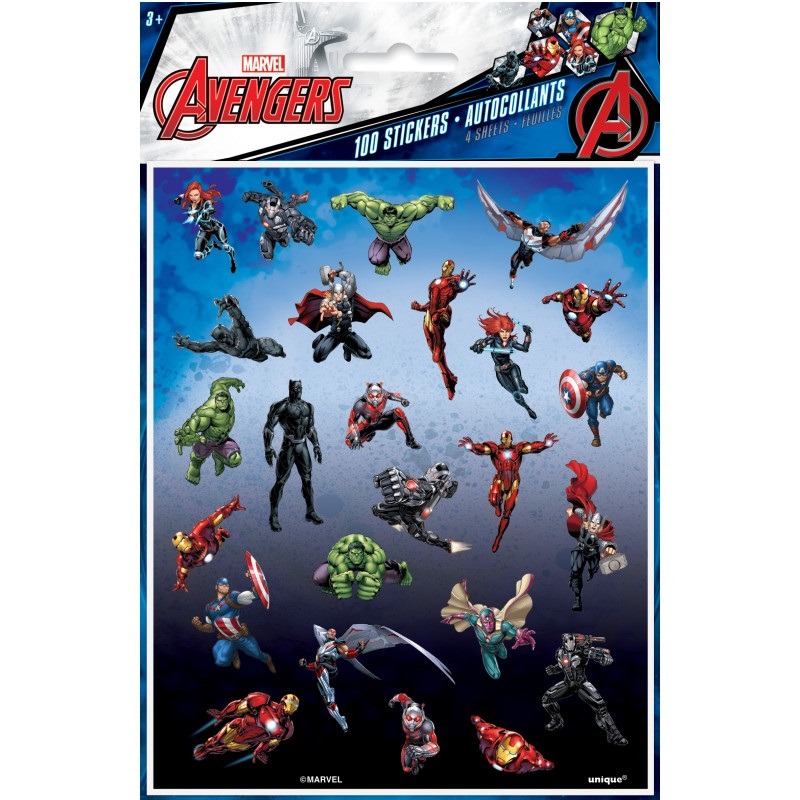 Avengers stickers 100ct Avengers stickers - Image 1