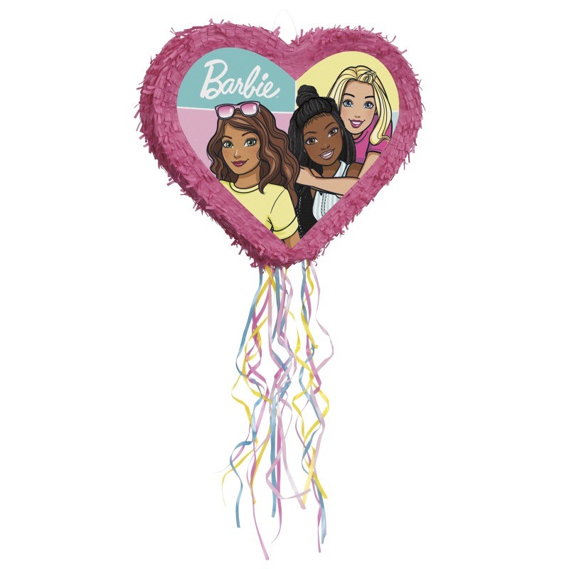 Barbie heart shaped pinata Barbie pinata - Image 1