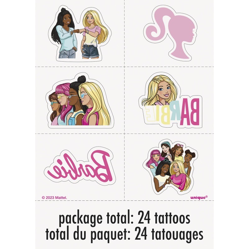 Barbie tattoos 24ct-3.29 Barbie tattoos - Image 1