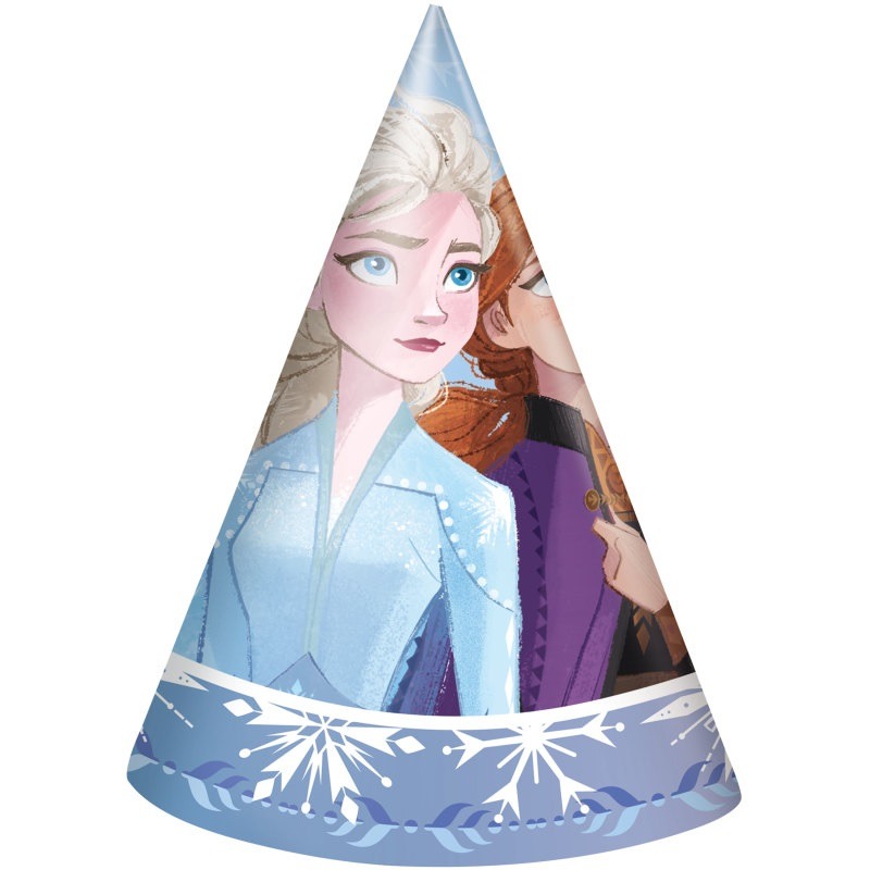 Disney frozen paper party hat 8ct-4.29 Disney frozen party hat 8ct. - Image 1