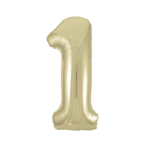Number 1 foil balloon 34" - Image 3