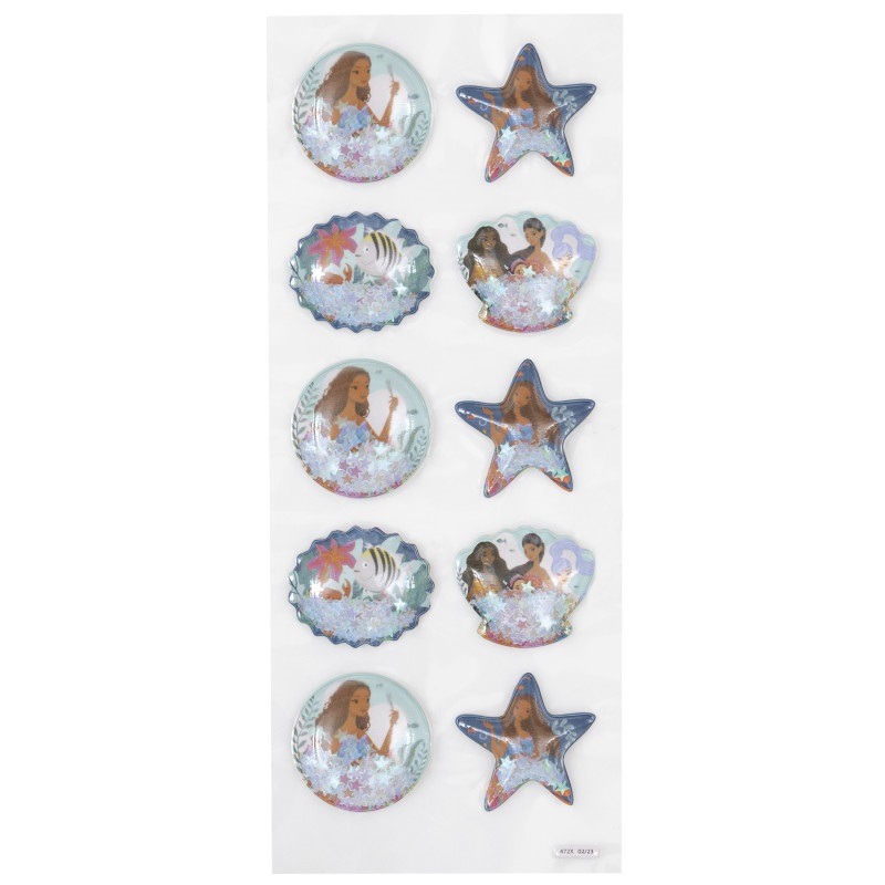 Little mermaid stickers 10ct-3.99 Little mermaid stickers 10ct. - Image 1