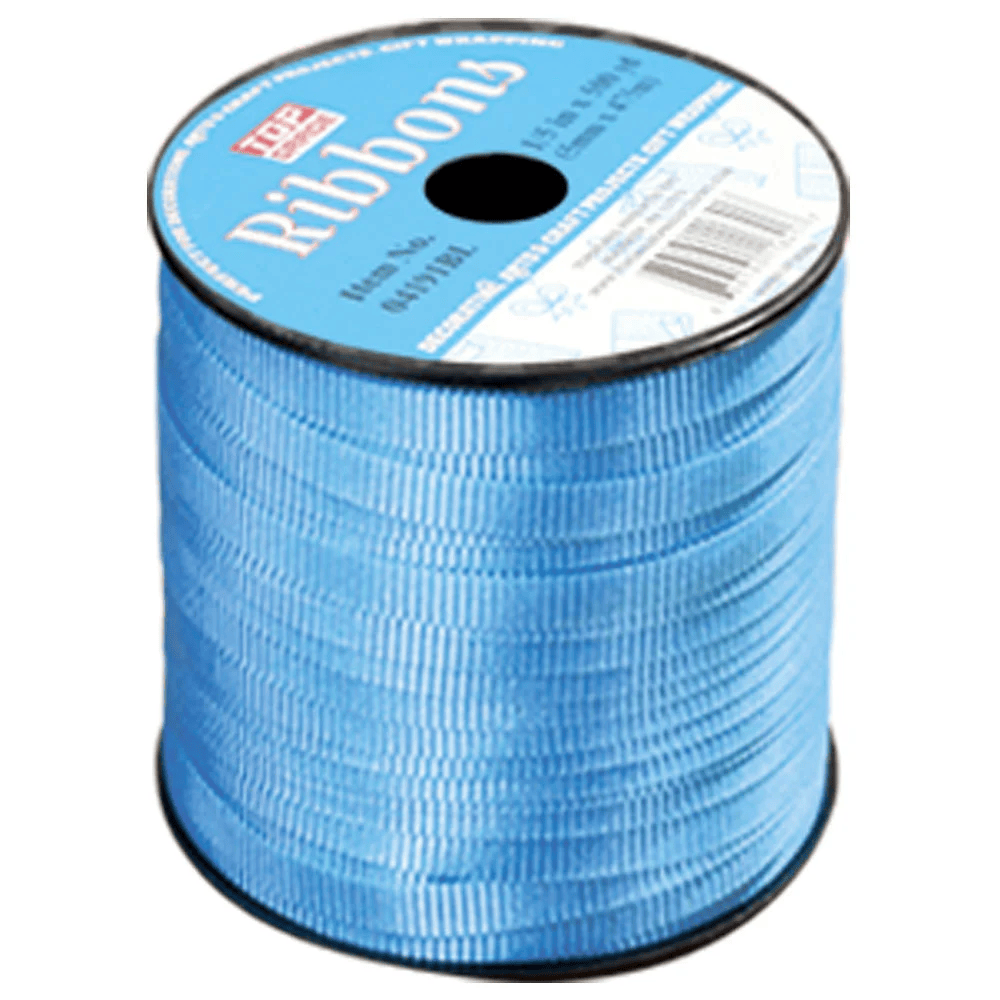 Ribbon blue 500yd Balloon ribbon blue 500yds - Image 1