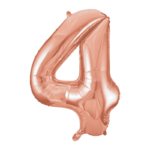 Number 4 foil balloon 34" - Image 7