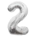 Number 2 foil balloon 34" - Image 8