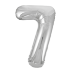 Number 7 foil balloon - Image 8