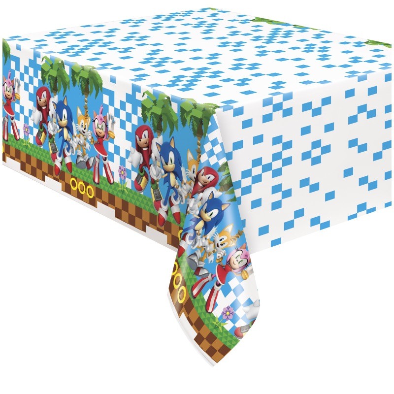Sonic plastic table cover 54in X 84in Sonic table cover - Image 1