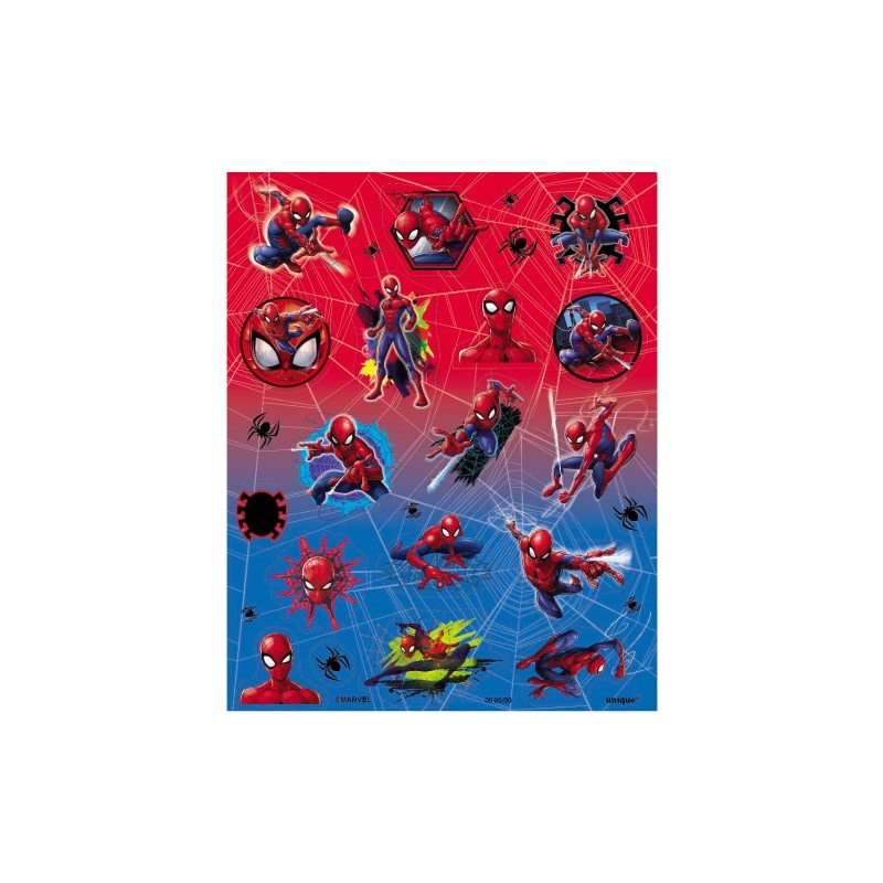 Spider man stickers 80ct Spiderman stickers - Image 1