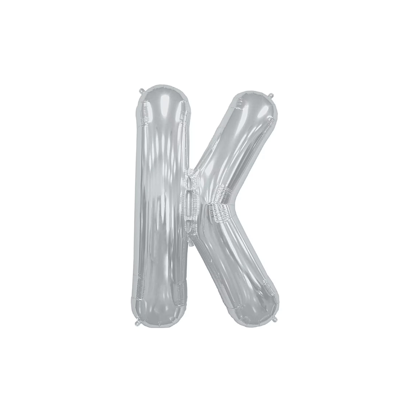 1.99 Letter K foil balloon 16" - Image 1