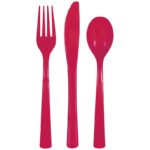 Plastic cutlery 18ct. - Image 9