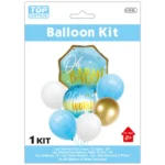 Baby shower balloon bouquet 8ct. - Image 2