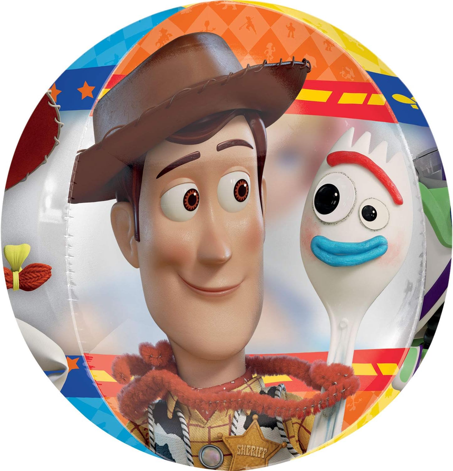 Anagram Toy story 4 orbz foil balloon 15 inch Disney toy story foil balloon - Image 1