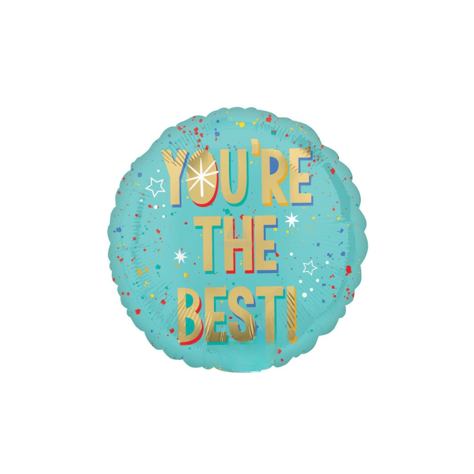 Anagram you are the best foil balloon 18in-$4.99 You are the best foil balloon 18" - Image 1
