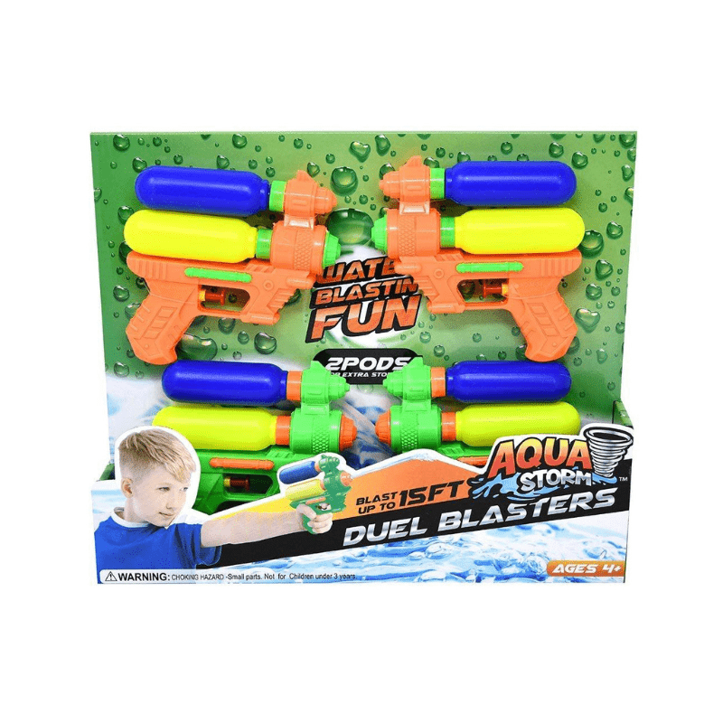 Aqua storm duel blaster 4ct.-9.99 Aqua storm dual blaster 4ct. - Image 1
