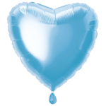 Solid heart foil balloon 18" - Image 2