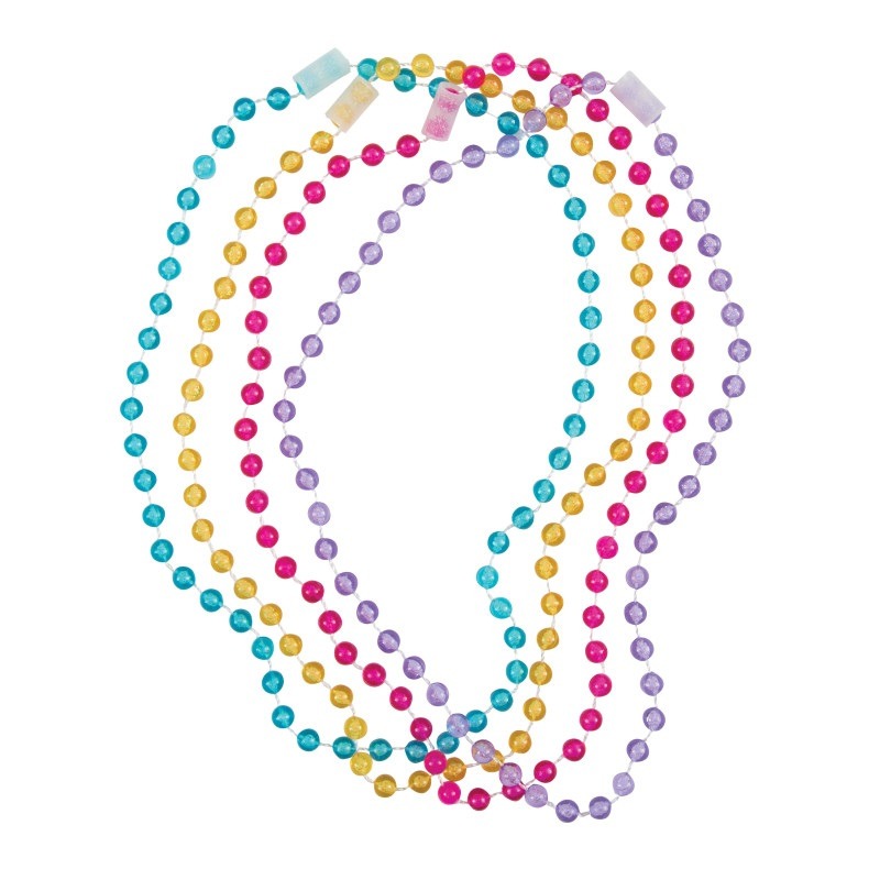 Bead necklaces assorted color 4ct.2.25 Bead necklaces 4ct. - Image 1