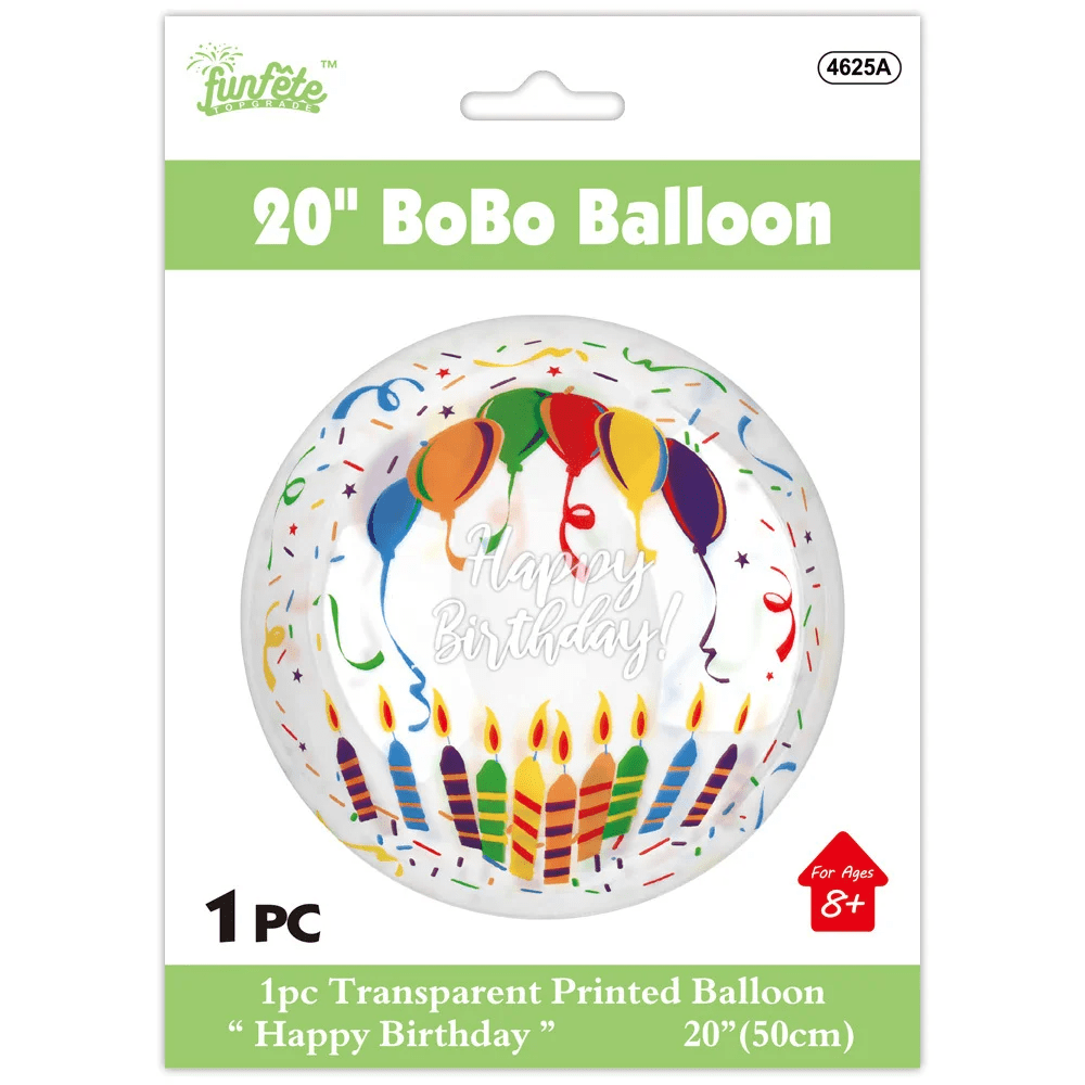 Bobo balloon 20inch-$5.99 Bobo balloon 20" - Image 1