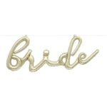 Bride foil balloon 14".