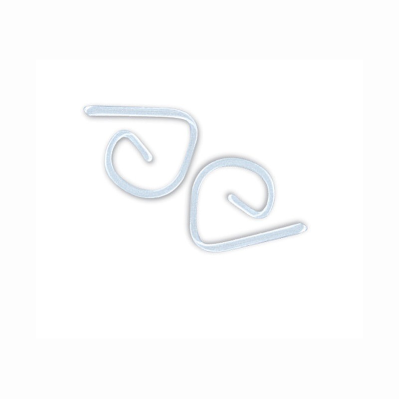 Clear plastic table cover clip 24ct.4.25 Plastic table cover clip 24ct. - Image 1