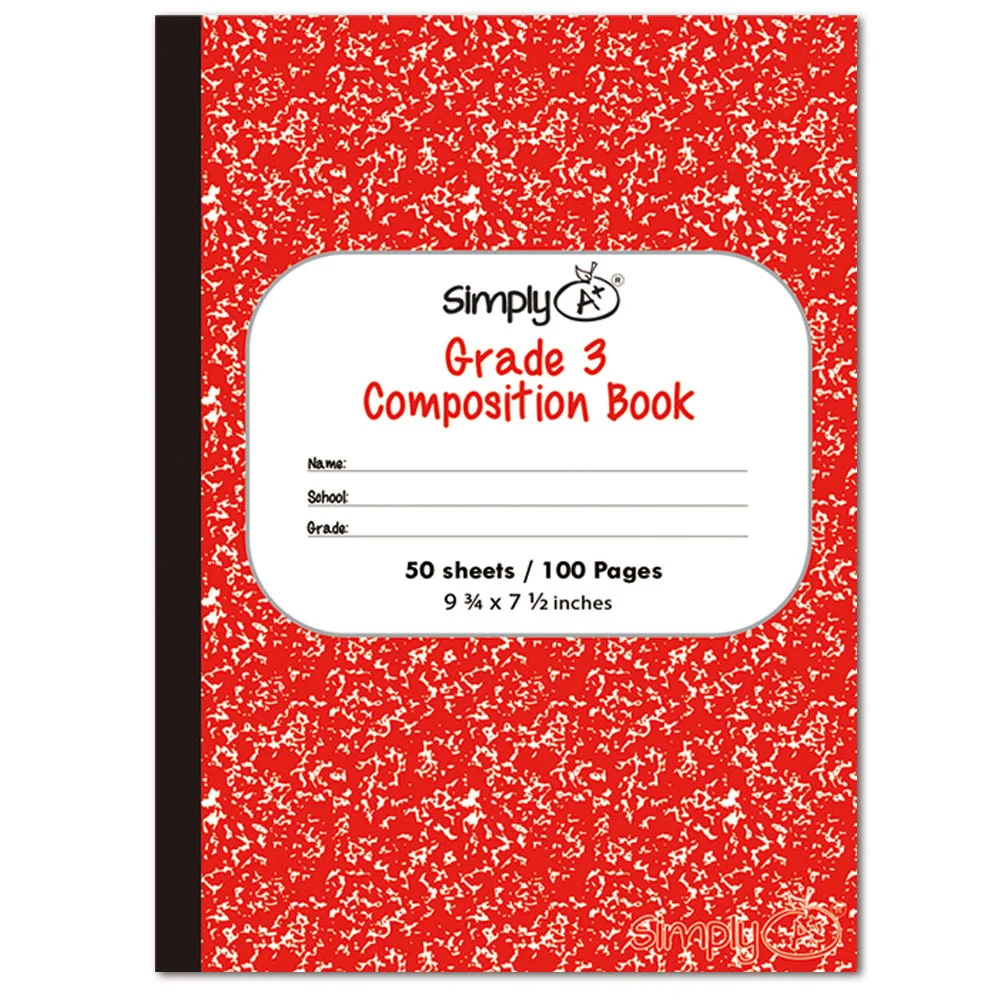 Composition book for grade-3-1.10 Composition book for grade 3 - Image 1