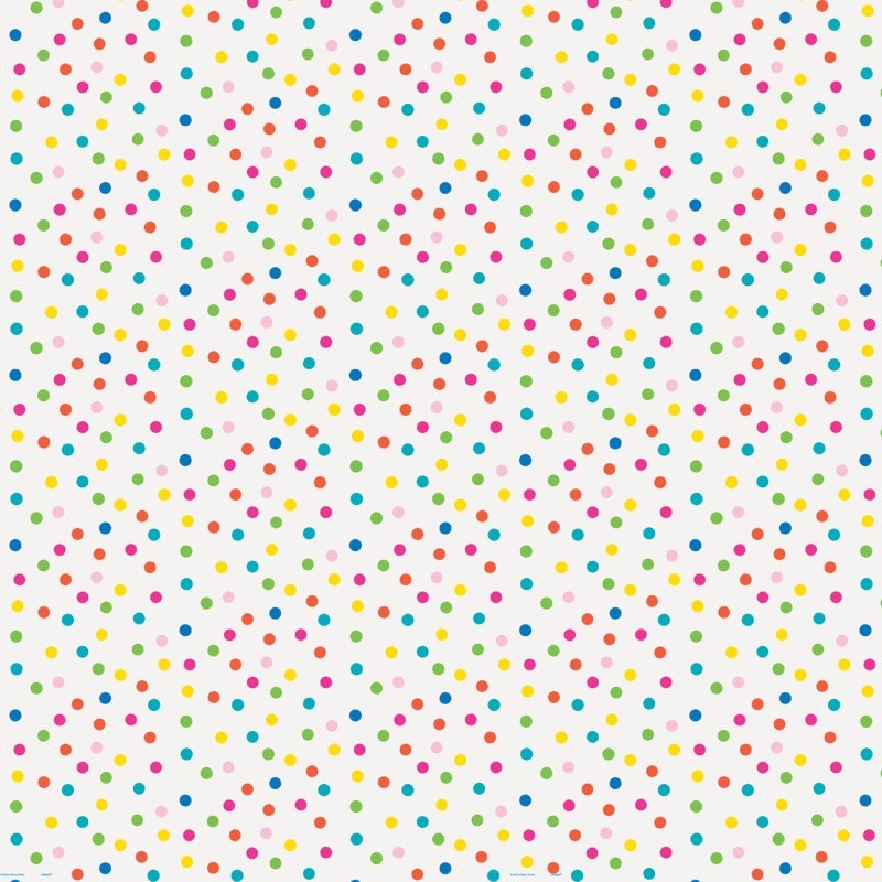 Confetti cake gift wrap 30in x 60in2.49 Confetti gift wrap 30"x60" - Image 1