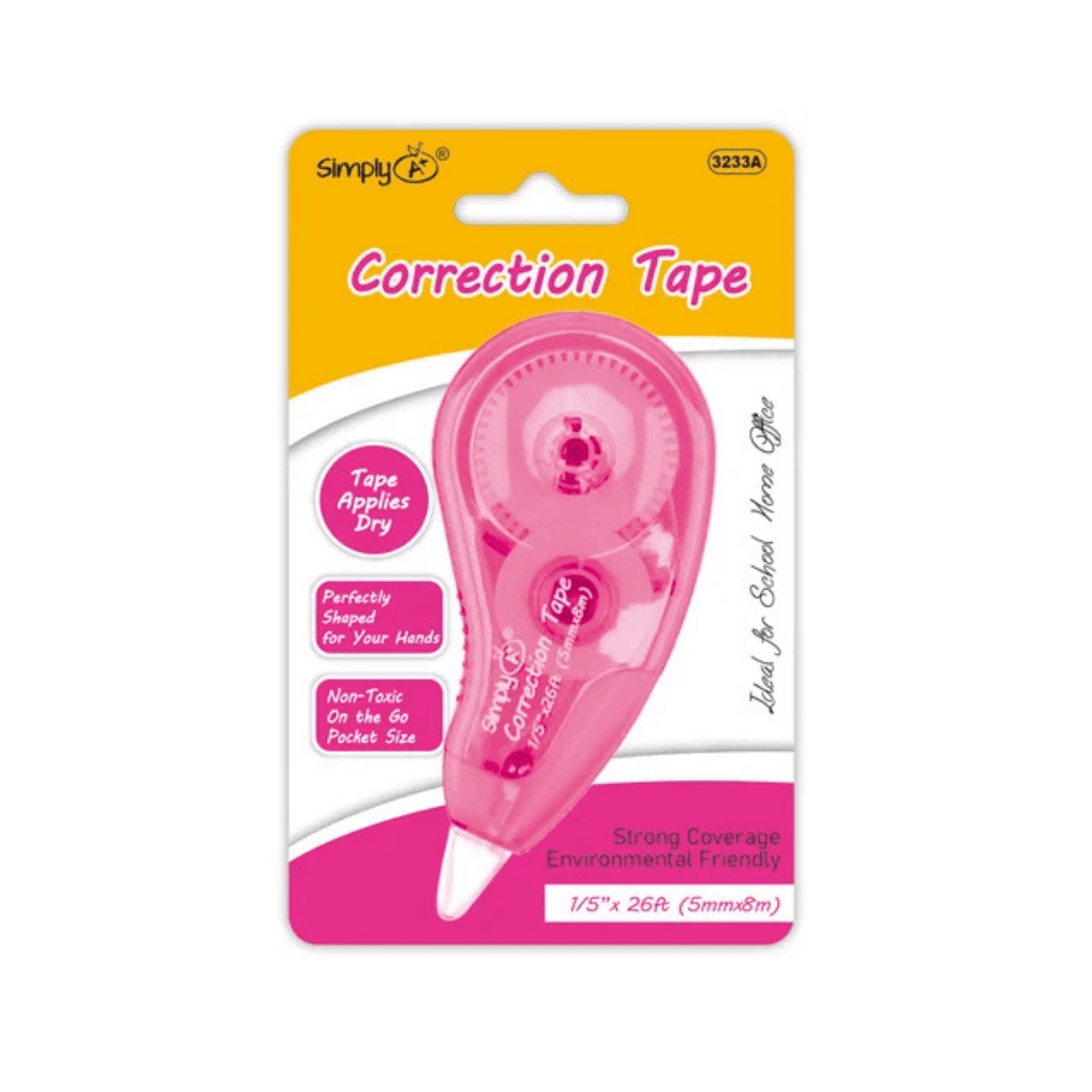 Correction tape-Pink_1.59 Correction tape - Image 1