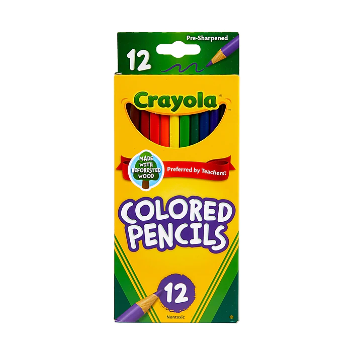 Crayol colored pencils 12pc-$2.29 Crayola colored pencils 12pc - Image 1