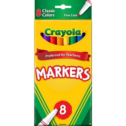 Crayola markers 8ct-$3.49 Crayola markers 8ct - Image 1