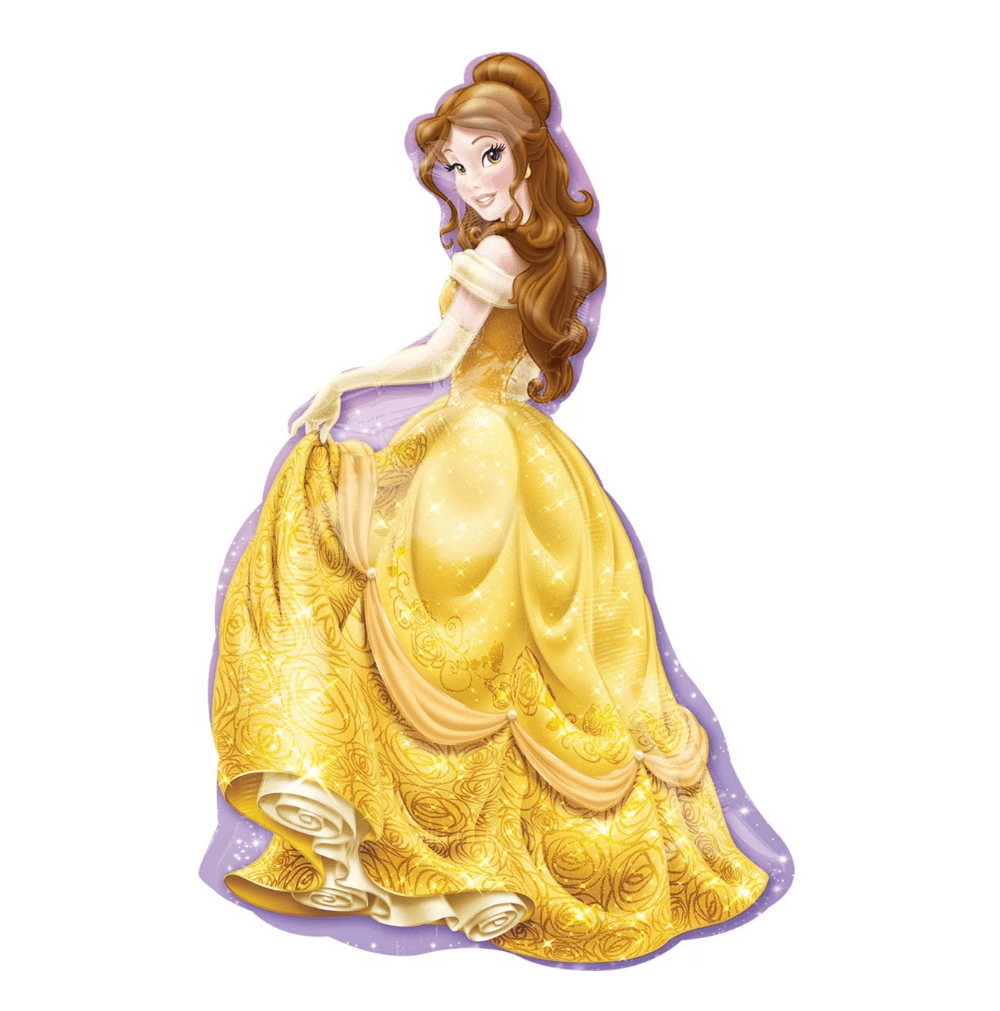 Dinsey princess belle foil balloon 39inch-15.99 Disney princess foil balloon - Image 1