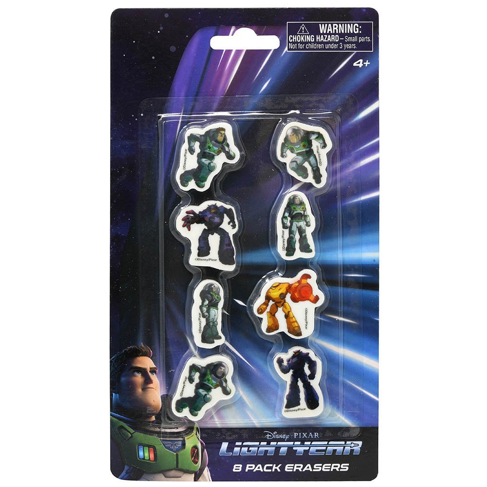 Disney lightyear buzz erasers 8pc-1.49 Disney light year erasers 8ct. - Image 1
