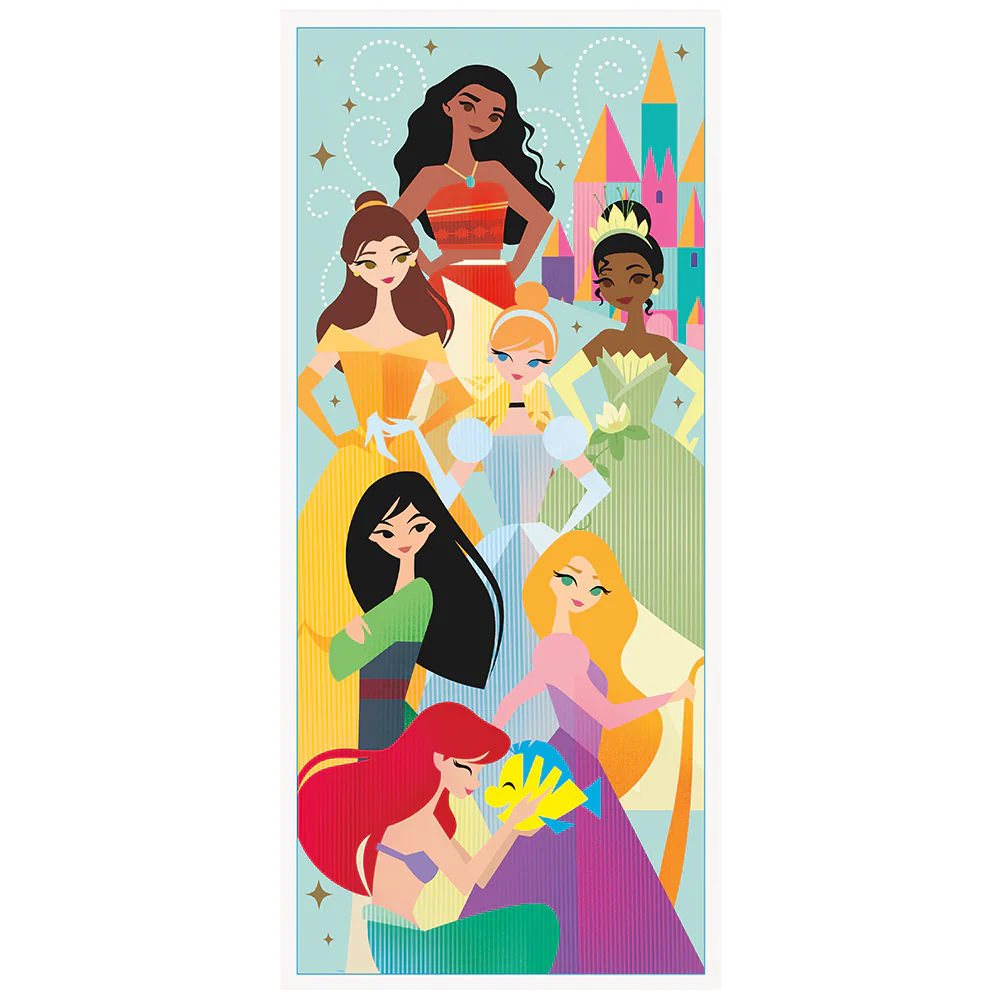 Disney princess door poster 2.25ft X 5ft-4.99 Door poster - Image 1
