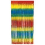 Fringe door curtain 3.25ft x 6.5ft - Image 3