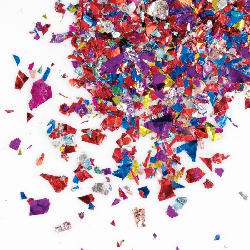 Foil shreded confetti 2.5oz2.29 Foil confetti 2.5oz. - Image 1