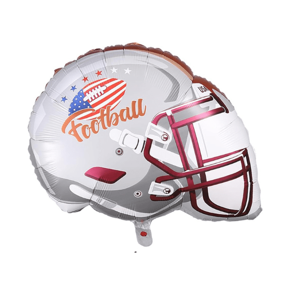 Foot ball helmet foil balloon 25inch_$8.99 Football theme helmet foil balloon - Image 1