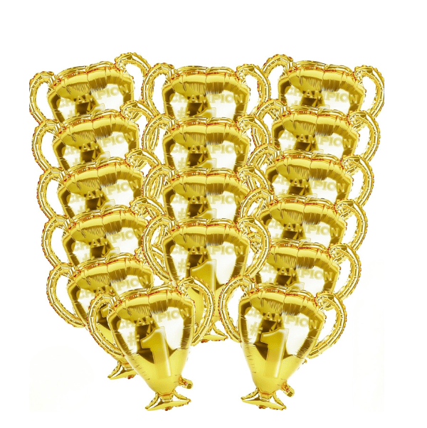 Gold champion trophy foil balloon 26inch_$8.99 Trophy foil balloon - Image 1