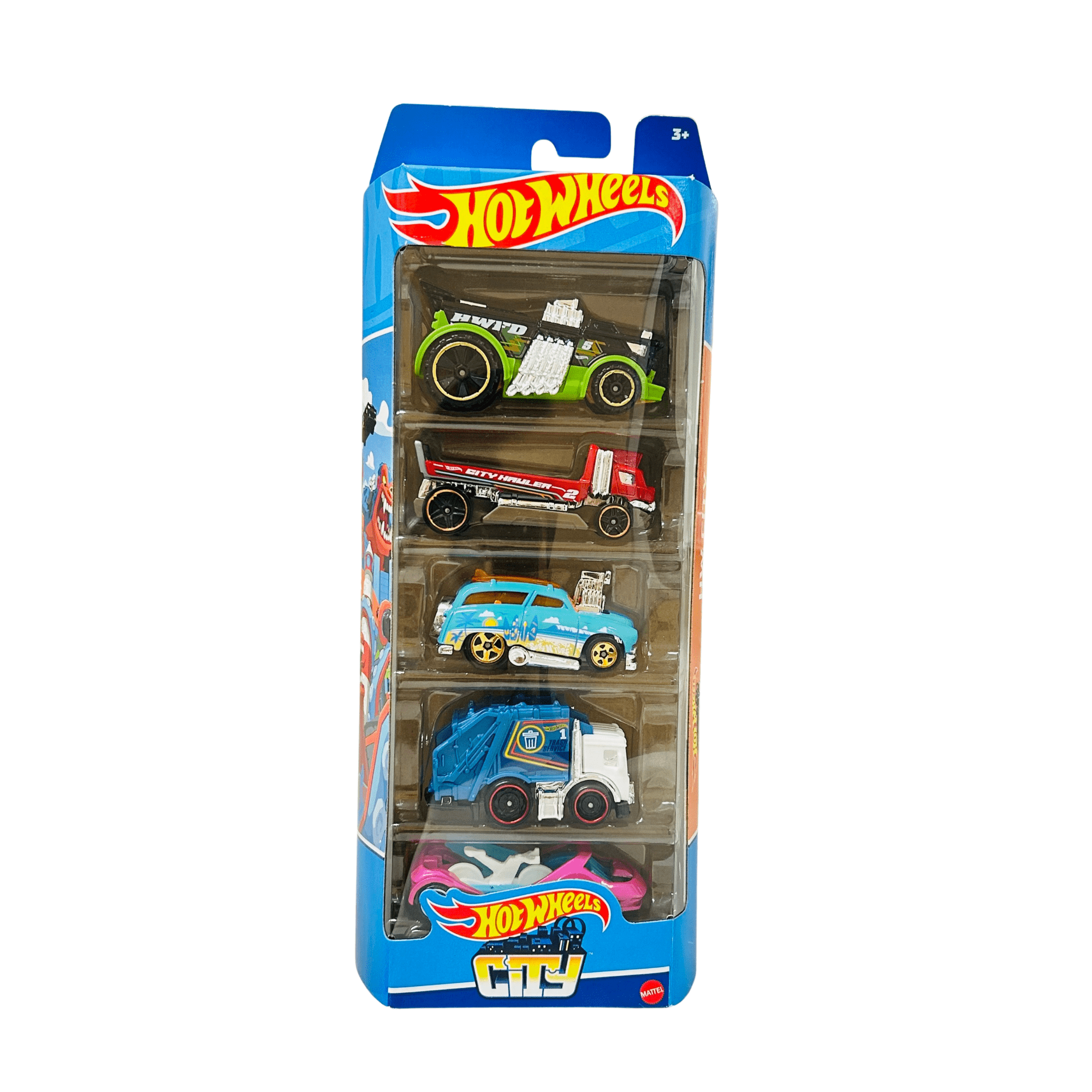Hot wheels city 5pk Hot wheels city theme cars 5pk - Image 1