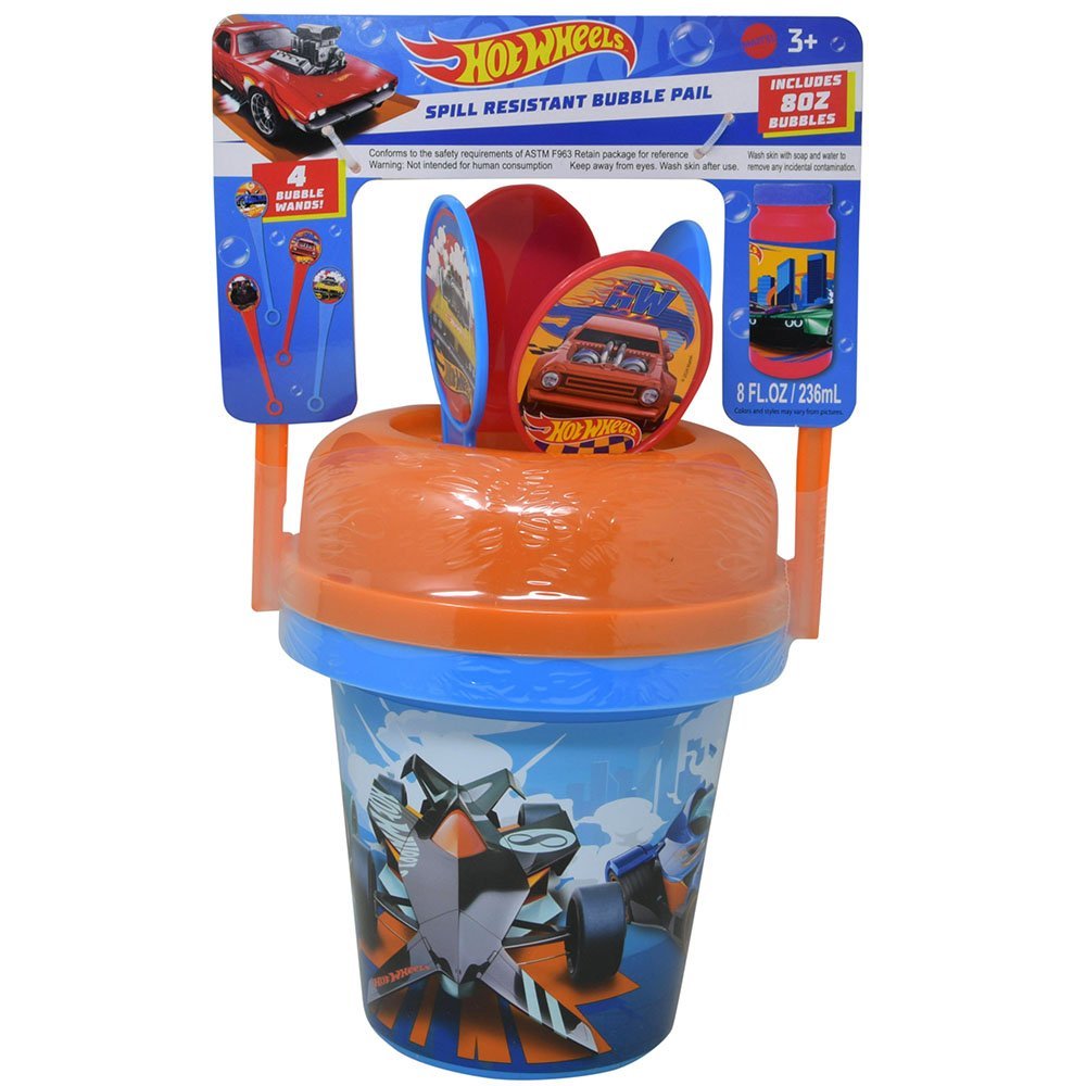 Hot wheels large bubble bucket-19.99 Hot wheels bubble bucket - Image 1