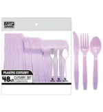 Plastic cutlery set 48ct. - Image 5