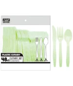 Plastic cutlery set 48ct. - Image 4