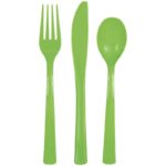 Plastic cutlery 18ct. - Image 4