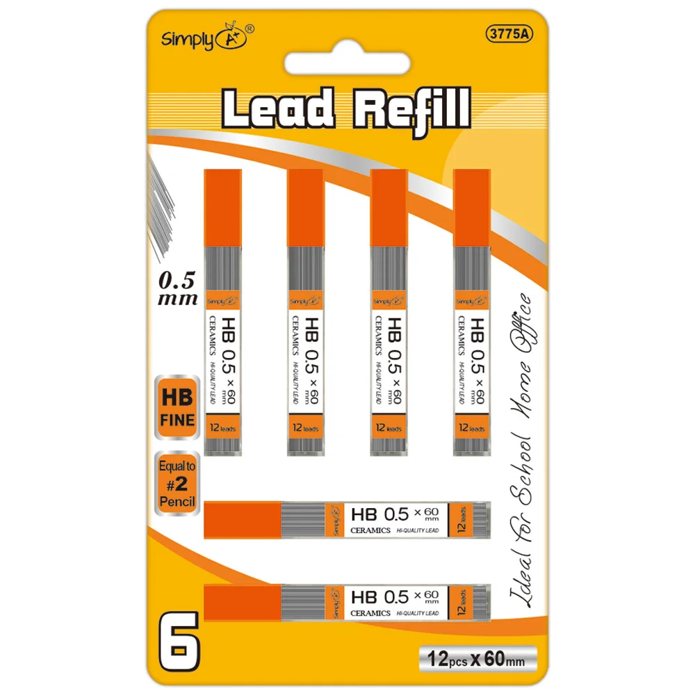 Mechanical pencil lead refill 0.5mm 6pk-1.25 Mechanical pencil lead refill 0.5mm 6pk - Image 1