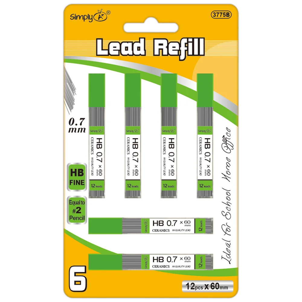 Mechanical pencil lead refill 0.7mm 6pk-1.25 Mechanical pencil lead refill 0.7mm 6pk - Image 1