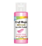 Metallic Acrylic paint canary 2oz - Image 5