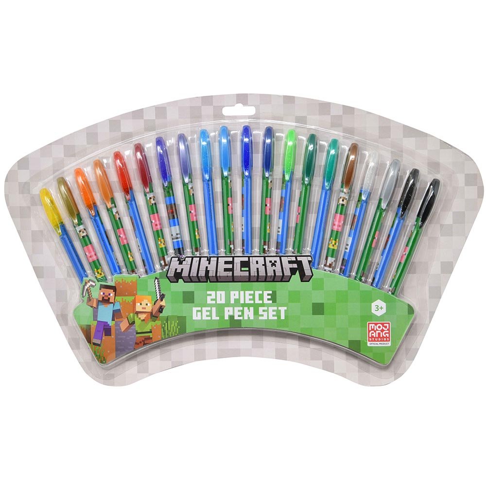 Minecraft gel pen set 20pc Minecraft gel pen set 20ct. - Image 1