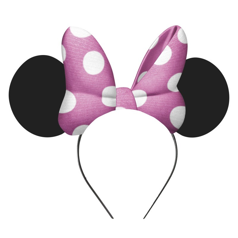 Minnie mouse paper headband 4ct Disney Minnie paper headband 4ct. - Image 1