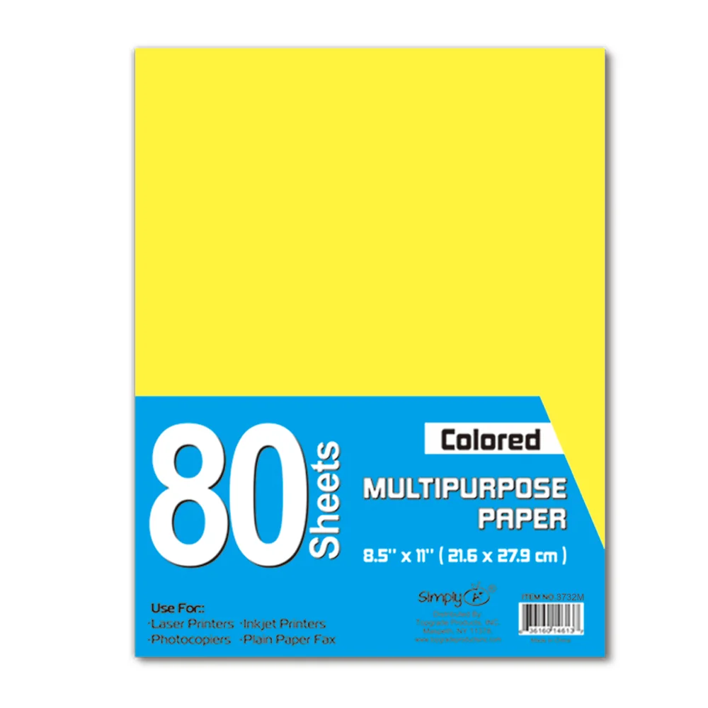 Multi purpose paper colored 80 sheets-2.69 Multi purpose paper colored 80 sheets - Image 1