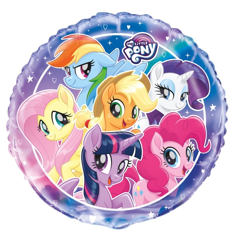 My little pony foil round balloon 18in Little pony foil balloon - Image 1